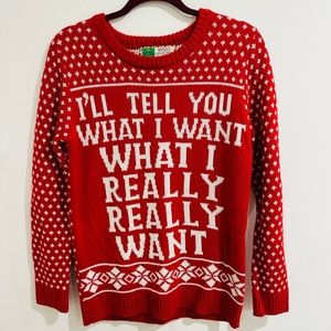 Spice Girls Christmas Sweater | Women’s Small | 90s aesthetic | Y2K | Funny